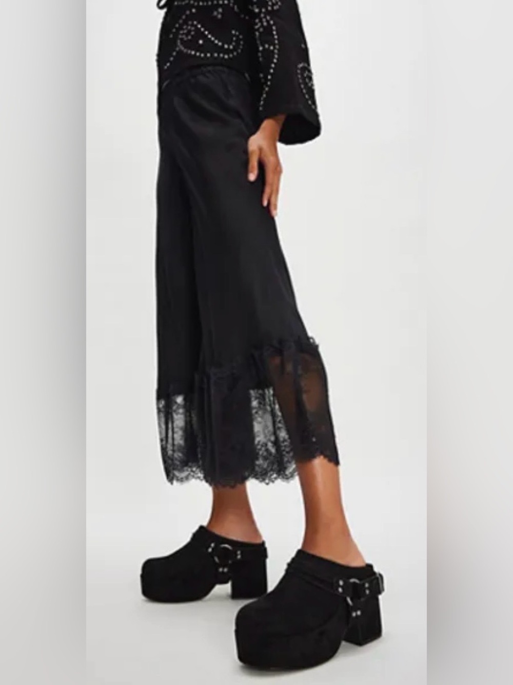Free People Amalia Harness Clog Size 7 NIB